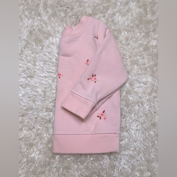 CAT & JACK || Pink Floral Sweater (12M) - Picture 2 of 4